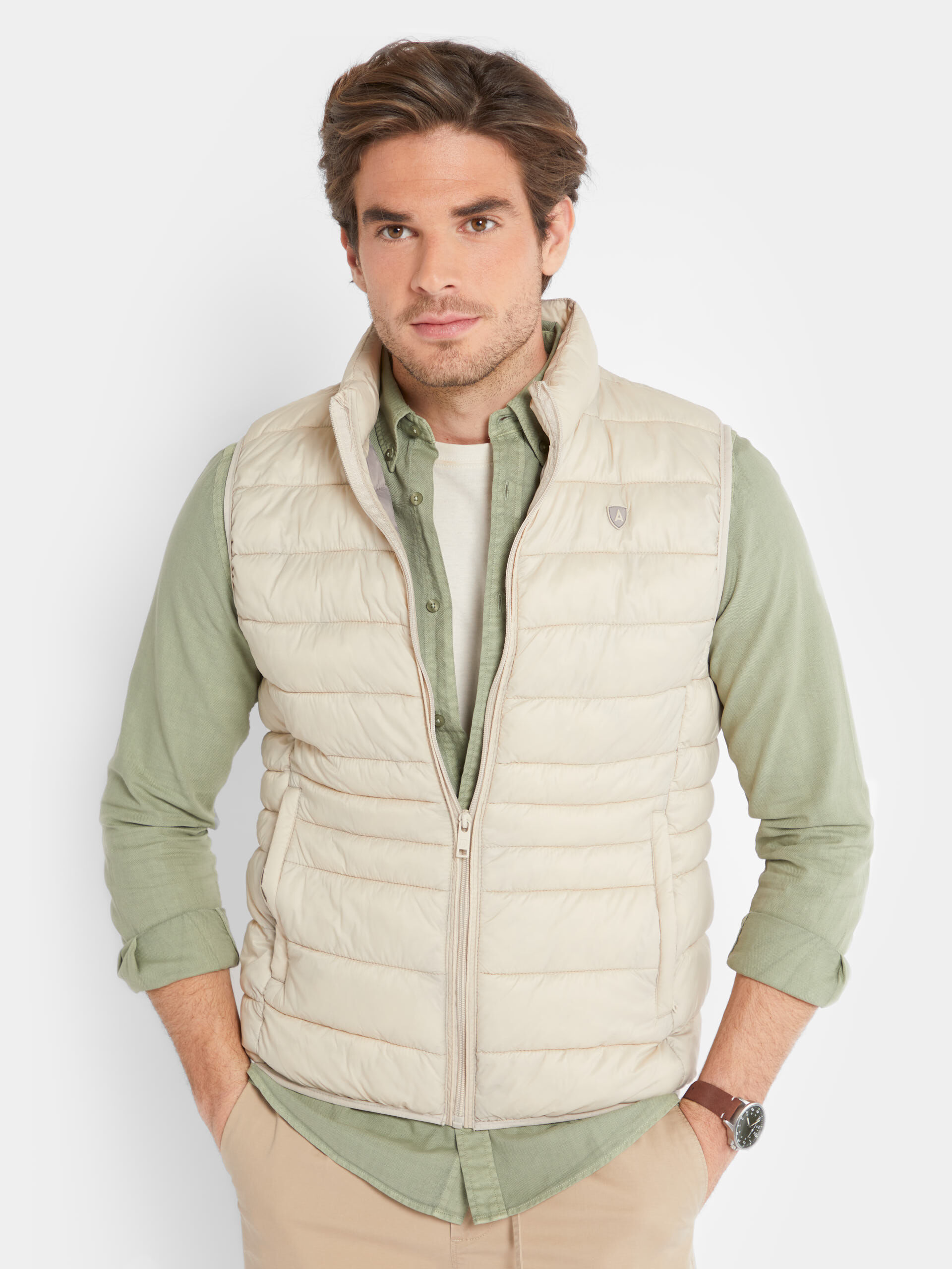 CHALECO MORRISON BEIGE
