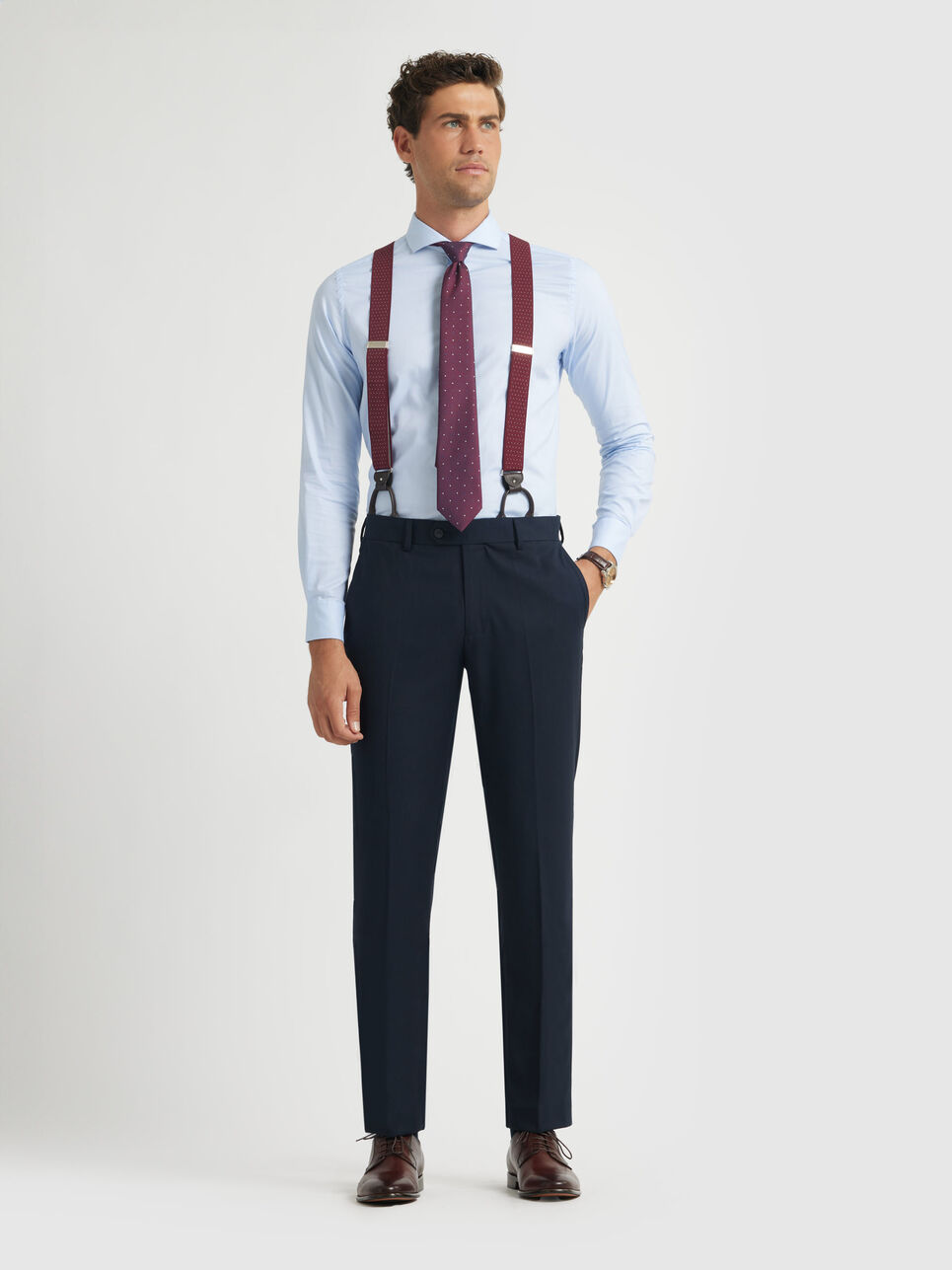 PANTALON TWILL CRUZADO