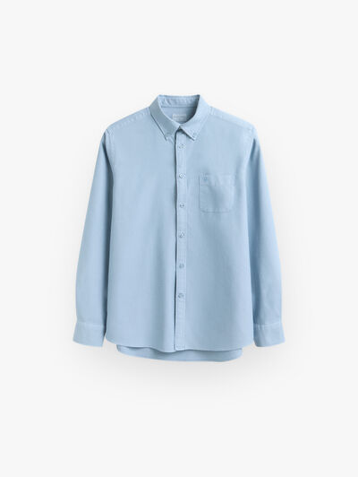 CAMISA OXFORD POCKET DYE