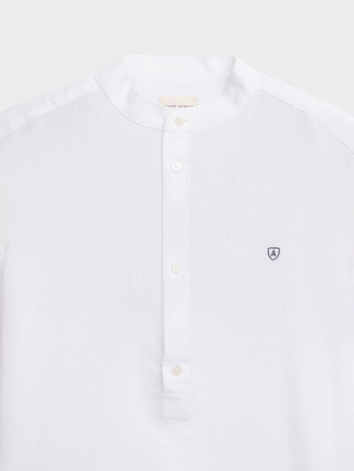 POLERA LINO MAO BLANCO