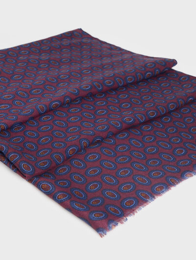FOULARD PRINT BURDEOS