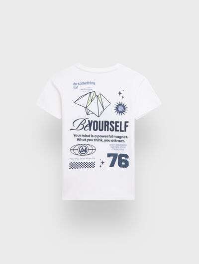 CAMISETA MAGNET KIDS BLANCO