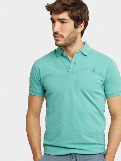 POLO BASIC TURQUESA
