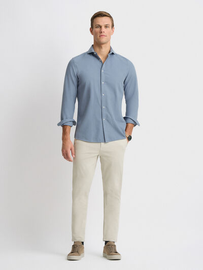 CAMISA PANAMA AZUL