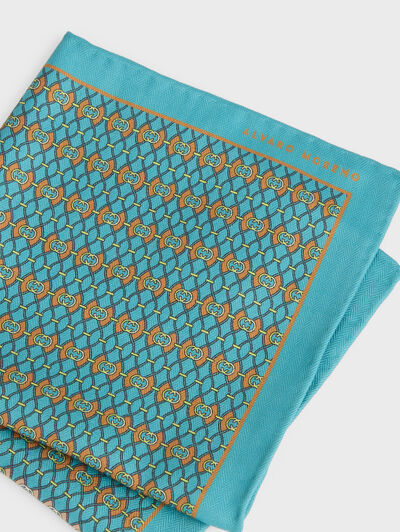 PA&Ntilde;UELO PRINTED TURQUESA