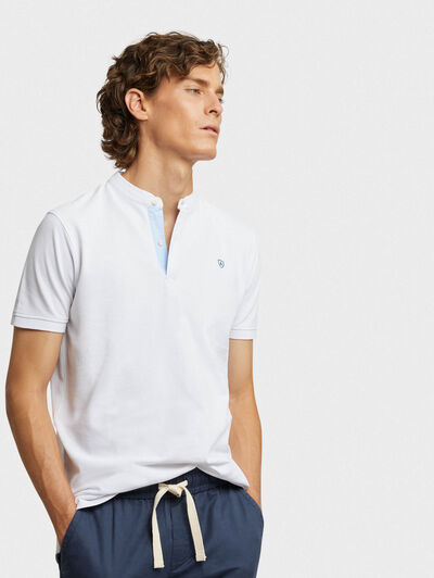 POLO RUSSET BLANCO