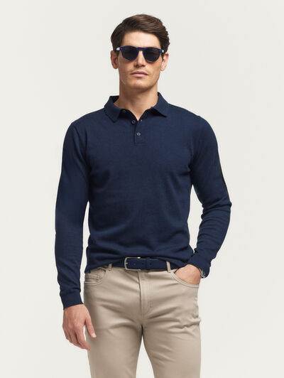 JERSEY POLO AZUL MARINO