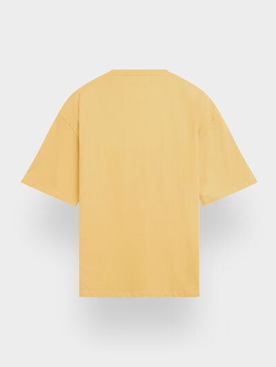 CAMISETA SOLID RELAX MOSTAZA