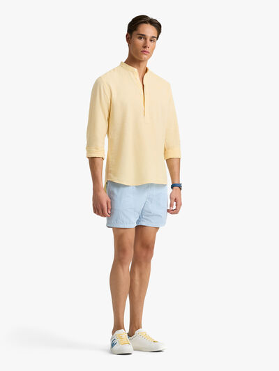 POLERA LINO C.MAO AMARILLO