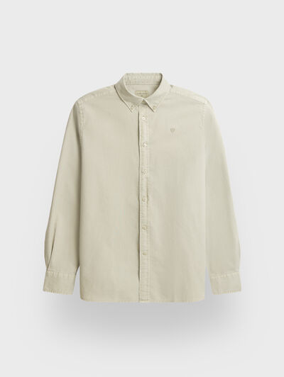 CAMISA OXFORD DYE VERDE