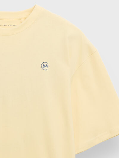 CAMISETA CASUAL AMARILLO