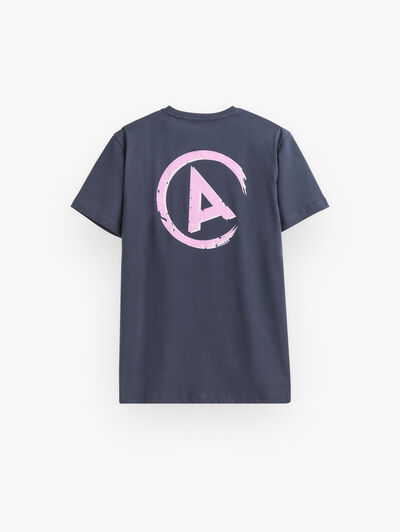 CAMISETA LOGO AZUL MARINO