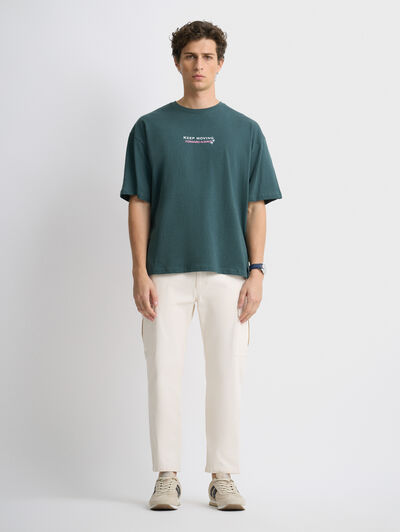 CAMISETA KEEP VERDE