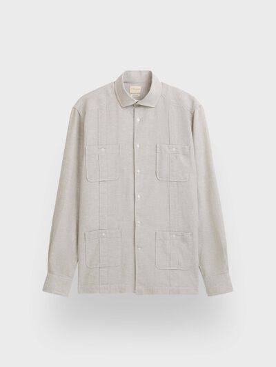 CUBANA LINO CHAMBRAY VERDE