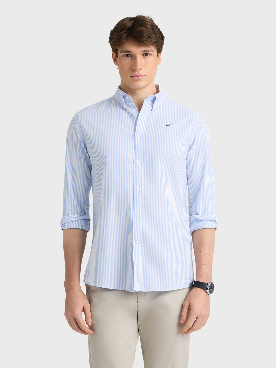 CAMISA OXFORD RAYAS