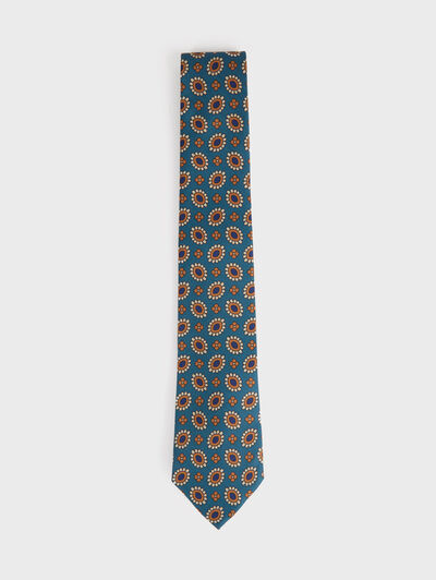 CORBATA PRINTED AZUL