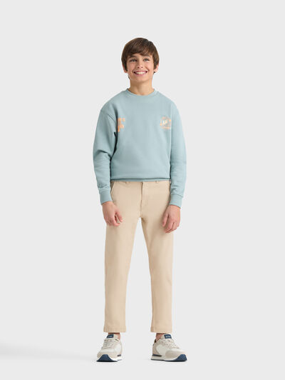 PANTALON CHINO KIDS BEIGE