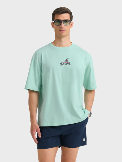 CAMISETA MASAI VERDE AGUA