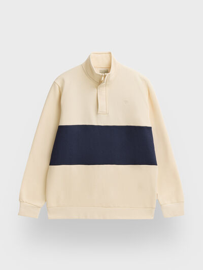 SUDADERA BRAXTON BEIGE