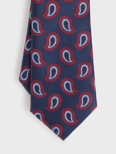 CORBATA JAQUARD MF ROJO