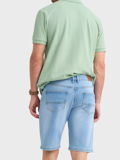 BERMUDA DENIM 5P AZUL