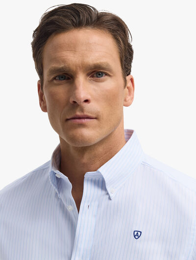 CAMISA RAYAS DUTTON BLANCO