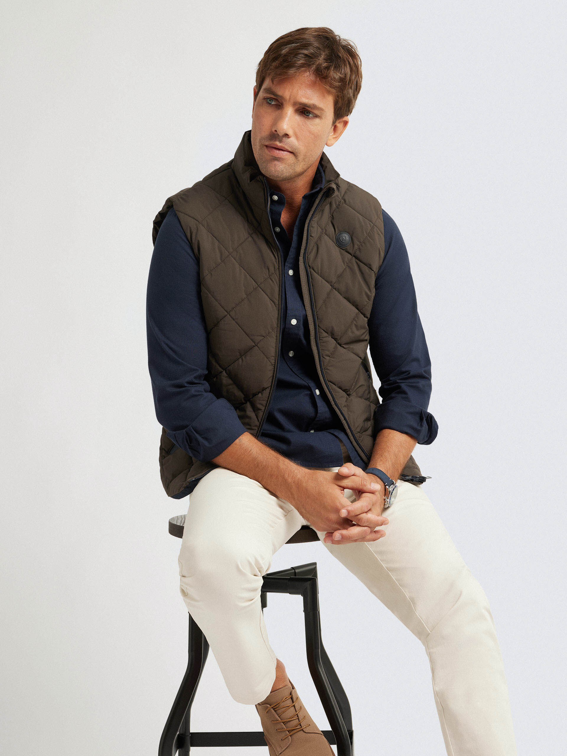 Chalecos hombre alvaro best sale moreno
