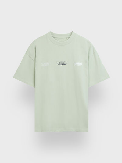 CAMISETA POTENTIAL VERDE AGUA