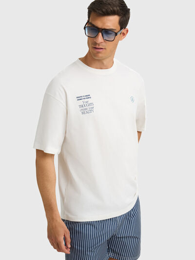 CAMISETA BEYOND BLANCO