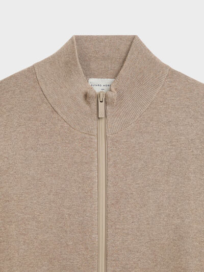 CARDIGAN HOLLAND CAMEL