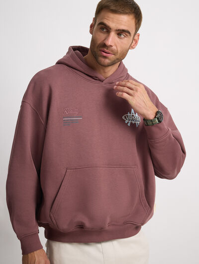 SUDADERA STORY BURDEOS