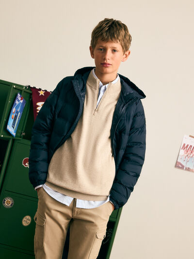 CAZADORA MARTELL KIDS AZUL MARINO