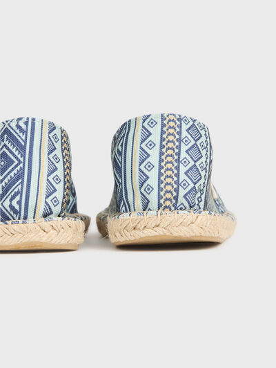ESPADRILLES ETHNICAL VERDE AGUA