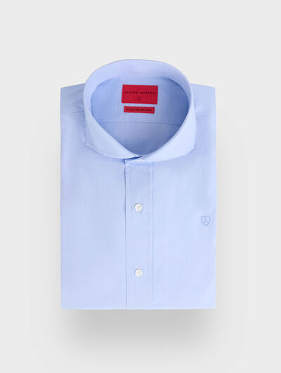 CAMISA ERIK FIL A FIL AZUL