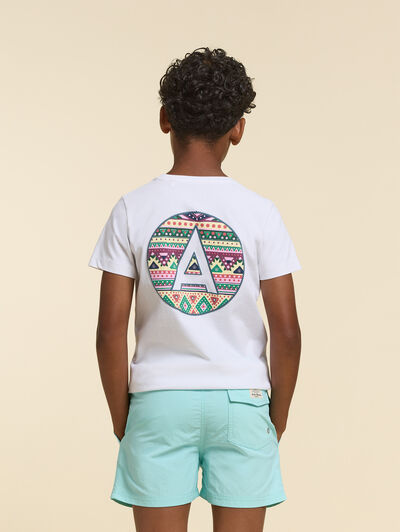 CAMISETA CHEROKEE KIDS BLANCO