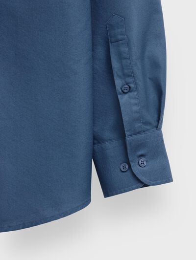 CAMISA OXFORD DARK AZUL