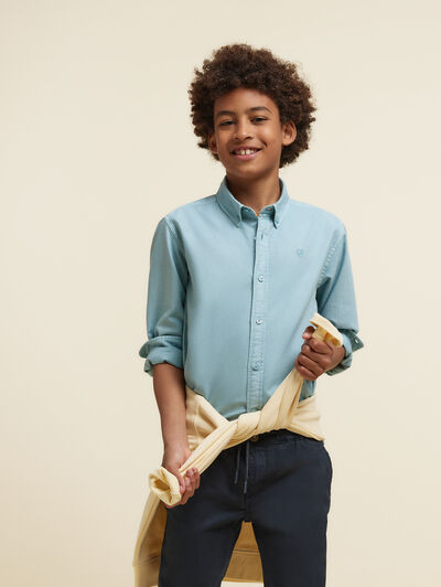 CAMISA OXFORD DYE KIDS