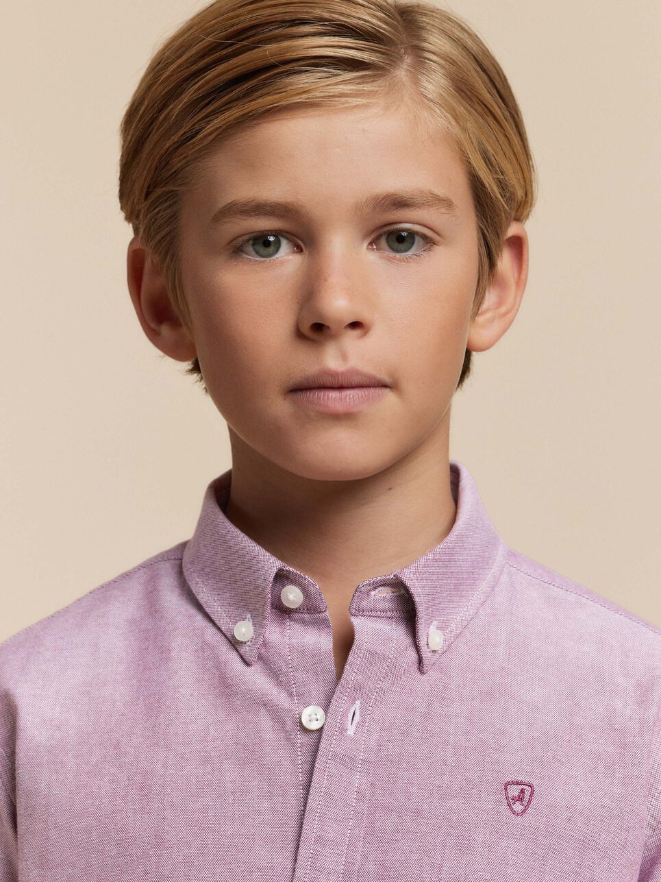 CAMISA OXFORD SOLID KIDS