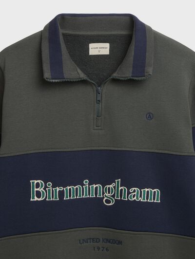 SUDADERA BIRMINGHAM VERDE