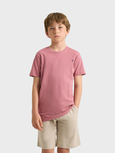 CAMISETA BASICA KIDS VIOLETA