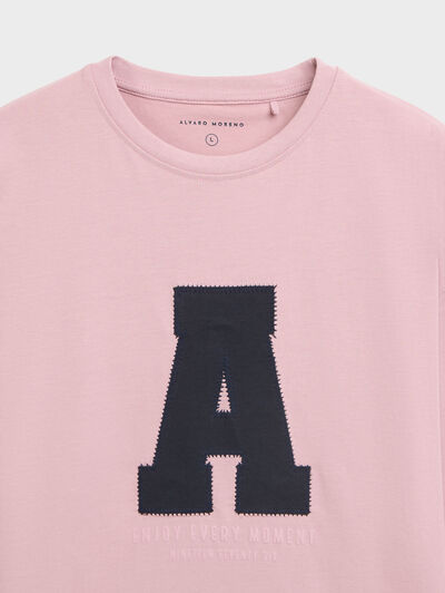 CAMISETA MOMENTUM ROSA