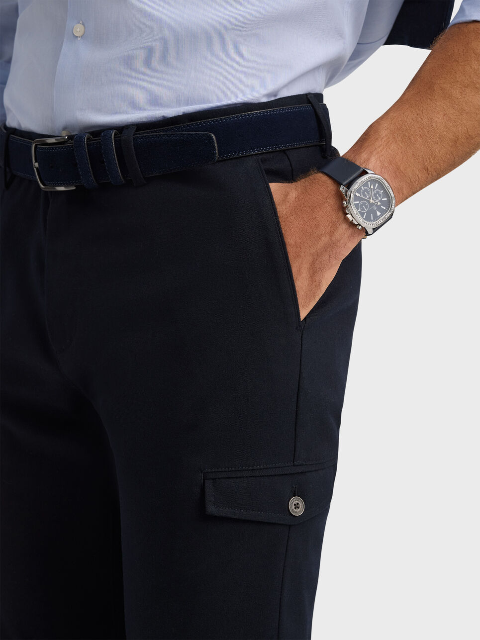 PANTALON CARGO FRANELA