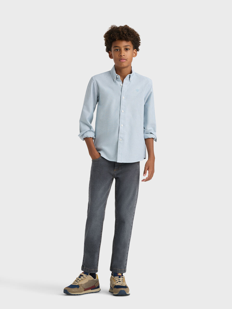 CAMISA OXFORD SOLID KIDS