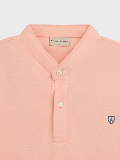 POLO MAO TRENDY SALM&Oacute;N