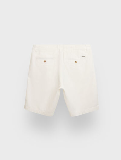 BERMUDA TINTADA CRUDO