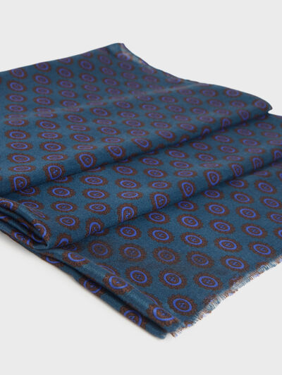 FOULARD PRINT AZUL
