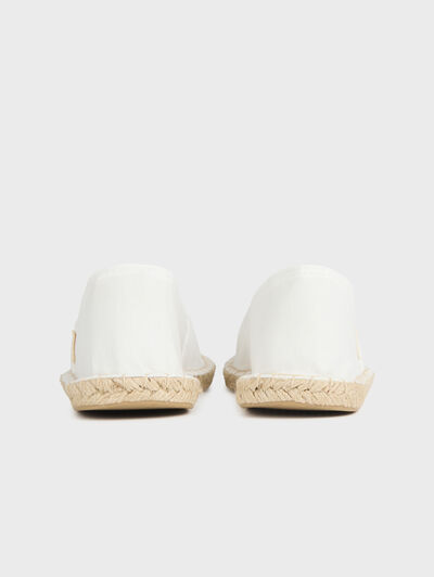 ESPADRILLES OXFORD BLANCO