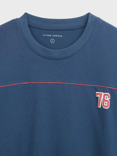 CAMISETA ROSTER AZUL MARINO