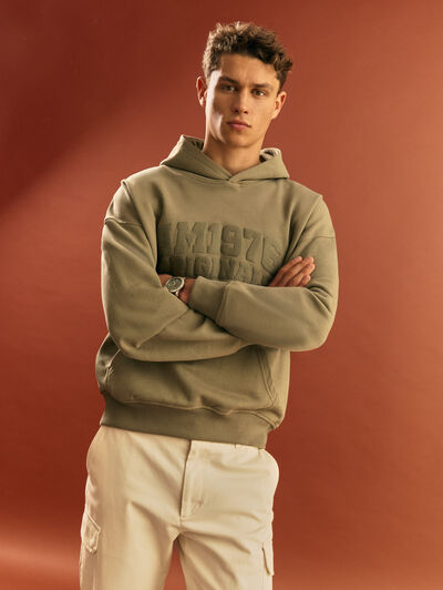 SUDADERA NEUTRAL VERDE