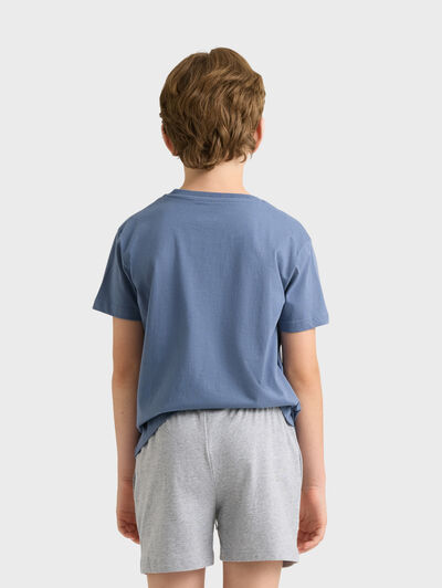 PIJAMA STREET KIDS AZUL
